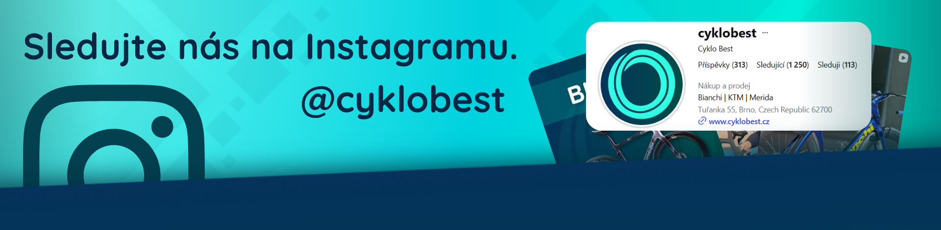 sledujte nás na instagramu