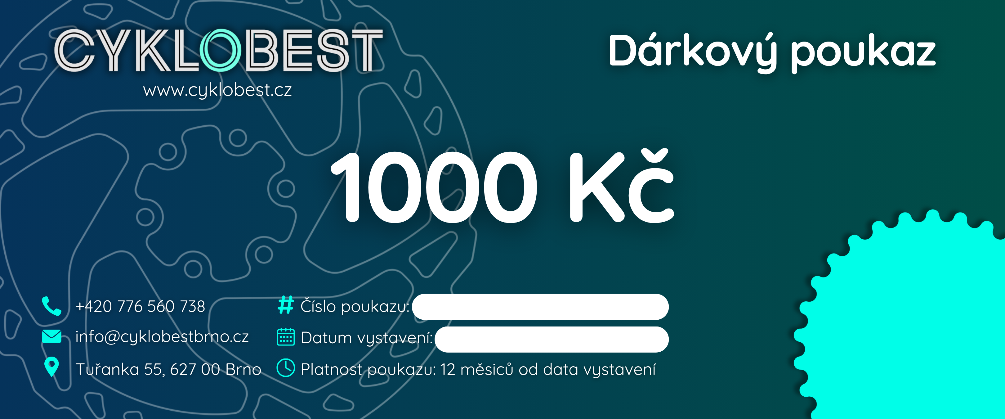 Dárkové poukazy