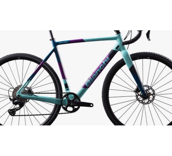 BIANCHI ZOLDER PRO CYCLOCROSS CARB CK16 / Purple - Abyssal Teal Glossy