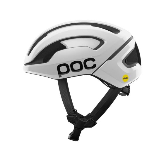 POC helma Omne Air MIPS Hydrogen White/Uranium Black Matt w. Logo MED 54-59 cm