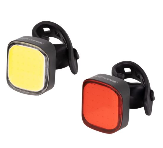 FORCE světla/blikačky sada 2.0 USB přední-zadní