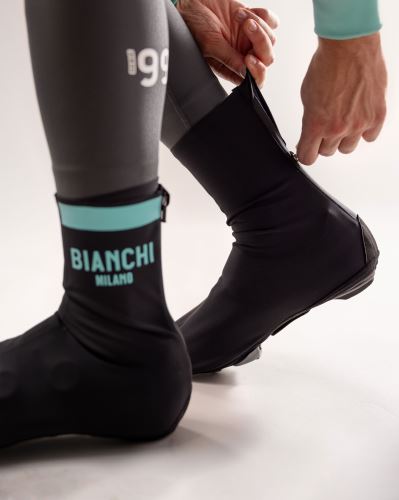 BIANCHI zimní návleky na tretry HYDRO BOOTIE černá