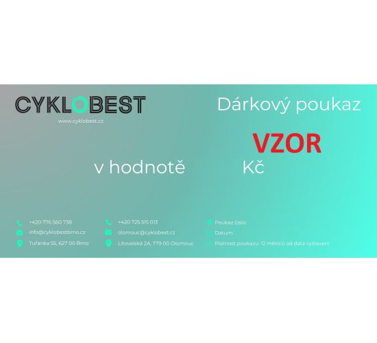 POUKAZ v hodnotě 1000 Kč