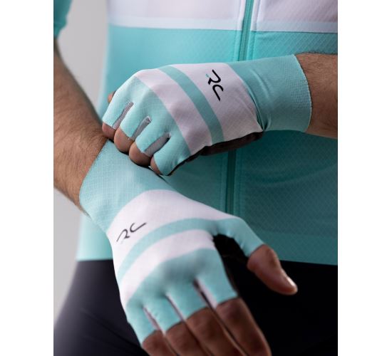 BIANCHI rukavice RC ICON 999 bílá/celeste