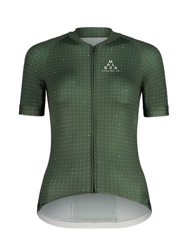 MALOJA dres SandlingM 1/2 fir  - zelený puntík