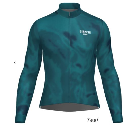 BIANCHI dres zimní CLASS  modrá TEAL