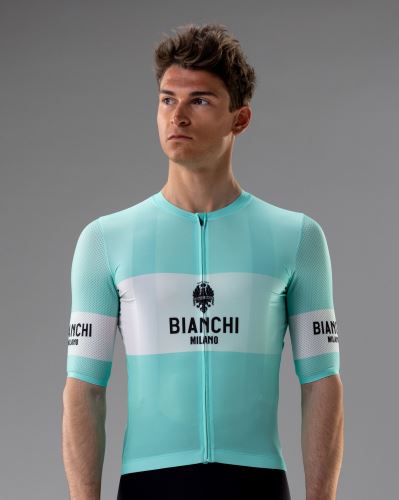 BIANCHI dres REMASTERED celeste