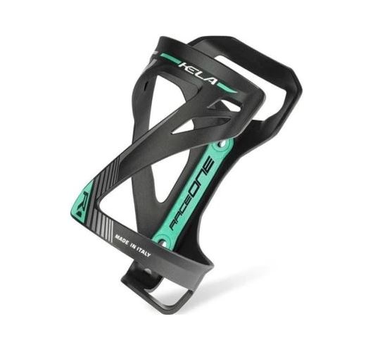RACEONE košík na láhev KELA black/celeste