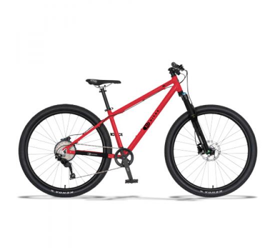 KUBIKES dětské kolo mtb disc 27,5 S červená