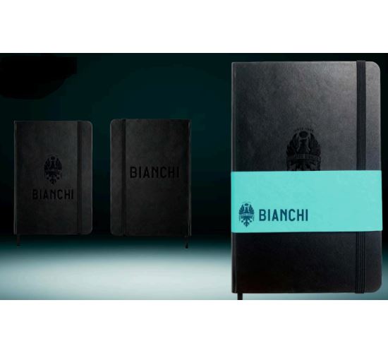 BIANCHI zápisník Black Moleskine